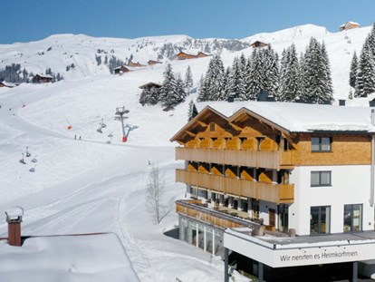 Hotels an der Piste - Kinder-/Übungshang - Bregenzerwald - Vor der Haustüre weg die Ski anschnallen und los gehts! - Hotel Hohes Licht