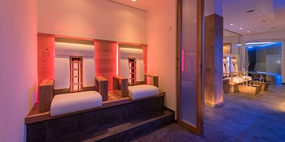 Hotels an der Piste - Sauna - Skigebiet Serfaus - Fiss - Ladis - Hotel Cores Fiss Wellnessbereich - Hotel Cores