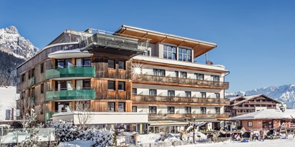 Hotels an der Piste - Rodeln - Zell am See - Aussenansicht  - Hotel Bacher Asitzstubn
