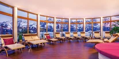 Hotels an der Piste - Hotel-Schwerpunkt: Skifahren & Wellness - Söll - Panorama Ruheraum  - Hotel Kaiserhof*****superior