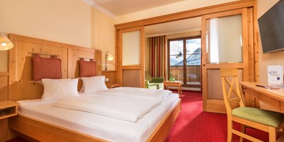 Hotels an der Piste - Langlaufloipe - Obertauern - Doppelzimmer comfort mit Balkon  - Berghotel Sonnhof