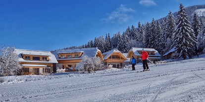 Hotels an der Piste - Hotel-Schwerpunkt: Skifahren & Therme - Skigebiet Bad Kleinkirchheim - Trattlers Hof-Chalets direkt an der Piste - Trattlers Hof-Chalets