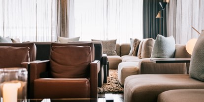 Hotels an der Piste - WLAN - Nauders - Lounge mit offenem Kamin - Elizabeth Arthotel