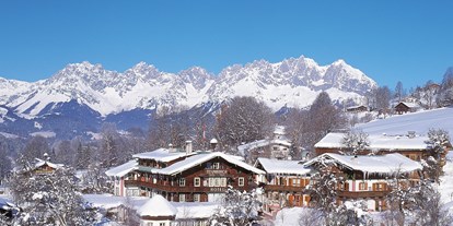 Hotels an der Piste - geführte Skitouren - Skigebiet KitzSki Kitzbühel Kirchberg - Tennerhof Gourmet und Spa de Charme Hotel Kitzbühel - Relais & Châteaux  - Tennerhof Gourmet & Spa de Charme Hotel