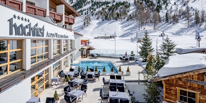 Hotels an der Piste - Hotel-Schwerpunkt: Skifahren & Familie - Schnals - Terrasse Hochfirst - Alpen-Wellness Resort Hochfirst