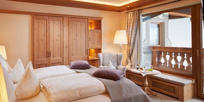 Hotels an der Piste - Wellnessbereich - Skiarena Berwang - Raazalp - Doppelzimmer  - Hotel Singer - Relais & Châteaux